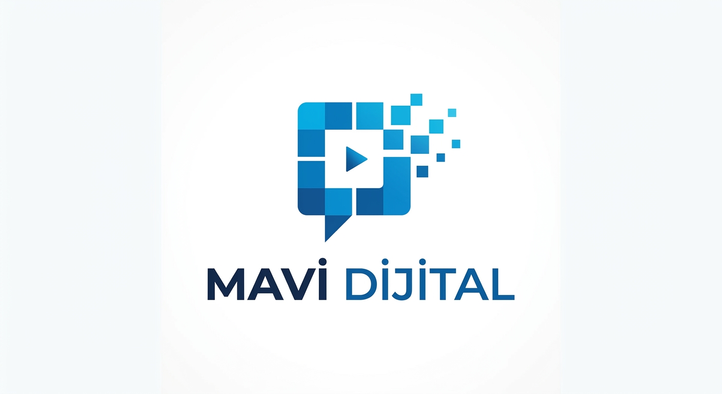Mavi Dijital Logo Tasarımı